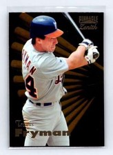 1996 Pinnacle Zenith Travis Fryman #9 Detroit Tigers Baseball Base