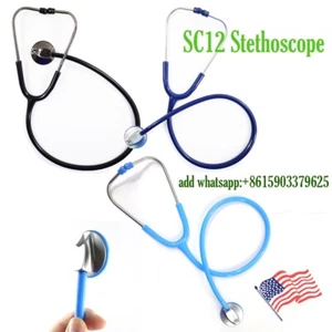 Estetoscopio profesional de una sola cabeza cardiología corazón pulmón monitor de sonido-SC12 - Imagen 1 de 4
