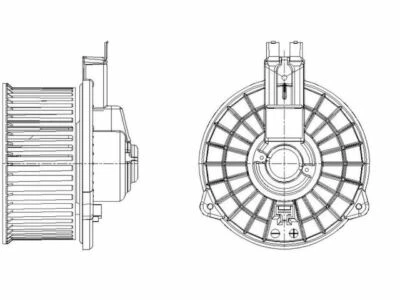 Motor de ventilador dianteiro TYC 79462YN HVAC para 2007-2008 Mazda CX7 - Imagem 1 de 2