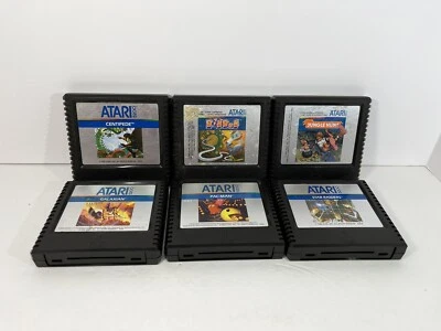6 Atari 5200 Games Pac Man Star Raiders Galaxian Jungle Hunt Centipede Dig Dug - Image 1 of 4