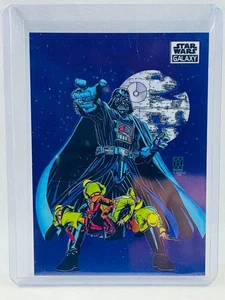 2021 Star Wars Galaxy #24, “Crushing The Rebels” Refractor - Picture 1 of 2