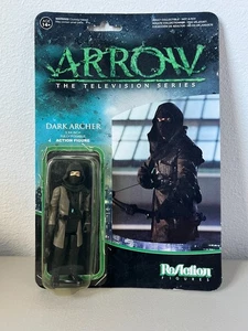 Dark Archer Arrow TV Series ReAction 3.75 Posable Figure Funko Super 7 DC Comics - Bild 1 von 3