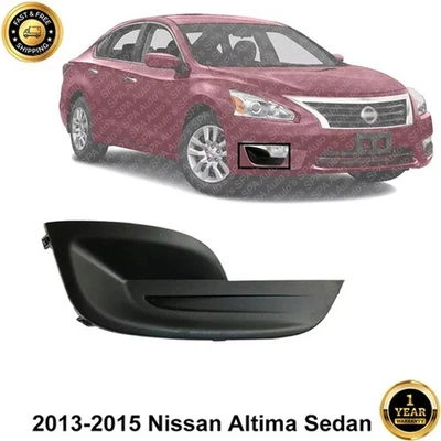 Front Fog Light Cover Textured Right Side For 2013-2015 Nissan Altima Sedan - Image 1 of 4