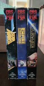 Star Wars Vhs Original Trilogy Fox Release Great Condition - Imagen 1 de 22
