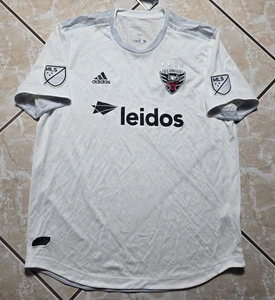 NWT Adidas 2018/19 DC United Away Authentic MLS Soccer Jersey Mens Large - Picture 1 of 14