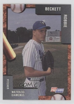 1992 Fleer ProCards Minor League Robbie Beckett #2133 - Image 1 of 2
