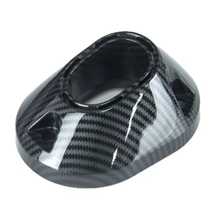 For Honda For PCX 160 Exhaust Pipe Cover Trim ABS Material Carbon Fiber Style - Picture 1 of 7
