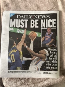 2-Zeitungspost & tägliche Nachrichten MUST BE NICE INDIANA PACERS THUNDER FINALS - Bild 1 von 2