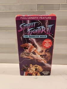 Street Fighter II 2 The Animated Movie Unrated VHS 1994 Renegade Home Video - Picture 1 of 11