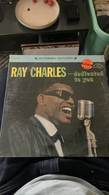 RAY CHARLES Dedicated To You LP 1961 ABC-Paramount ABCS 355 Vinyl - Image 1 of 3