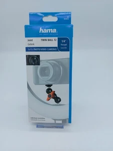 Joint Gelenk *Twin Ball 72* für Foto/Video Kameras 1/4"f ür Webcam Gewinde H8 - Bild 1 von 4