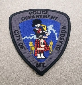 Toppa spalla polizia Glasgow Montana - Foto 1 di 1
