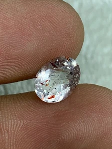 13,85 ct seltener Super Seven facettierter Kristall mit heilenden Eigenschaften von 7 Steinen - Bild 1 von 7