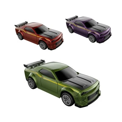 RC Drift Car Mini Desktop 1/64 Racing Car 4WD 2.4G Remote Controller Toy - Image 1 of 4