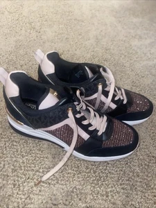 Michael Kors Damen Georgie Sneaker schwarz rose - Größe 9,5 - Bild 1 von 5