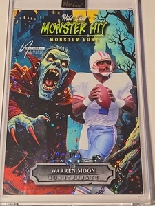 🔥 1/1 🔥 WARREN MOON 2025 Wild Card Haunted Hits Monster Chicago Exclusive - Picture 1 of 4