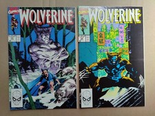 Wolverine 24 VF 25 VF Marvel Comics Jim Lee Cover Lot Of 2
