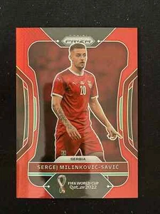 Sergej Milinkovic-Savic 2022 Panini Prizm Copa Mundial FIFA Qatar Rojo /399 #260 - Imagen 1 de 2