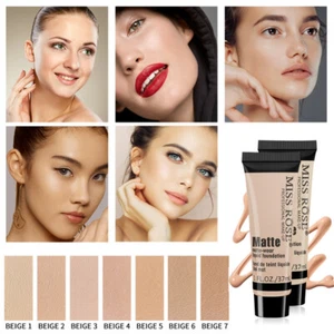 Women Matte Face Liquid Foundation Cream Concealer Nutritious Waterpro 。 - Picture 1 of 31