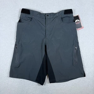 Zoic Men's Ether 12" Men's Bike Shorts w/ 9" Essential Liner Size 2XL - Shadow - Picture 1 of 8