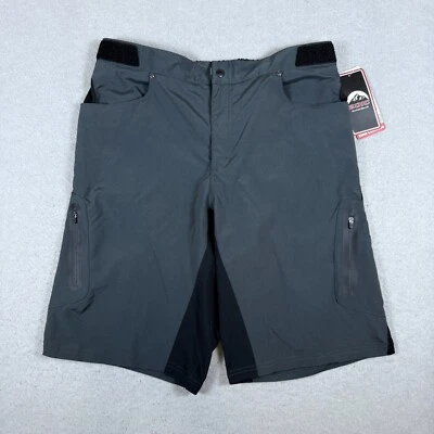 Zoic Men's Ether 12" Men's Bike Shorts w/ 9" Essential Liner Size 2XL - Shadow - Image 1 of 4