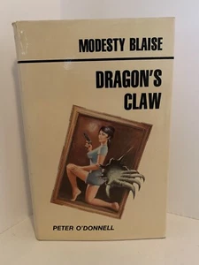 Modesty Blaise Dragons Claw Peter O’Donnell 1978 1st Edition HC DJ - Picture 1 of 5