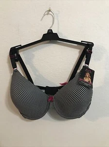 Maidenform Front Adjustable Straps Bra 38DD Color Stripe Retails $38 (A-Bra-119) - Picture 1 of 6