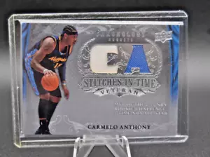 2007-08 UD Chronology Carmelo Anthony GU Jersey 47/50 Knicks Nuggets Orangeman - Picture 1 of 3