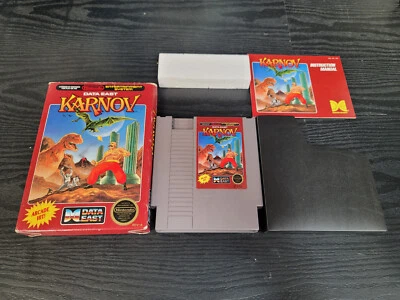 Karnov for NES Nintendo Complete In Box CIB Good Shape - Image 1 of 4
