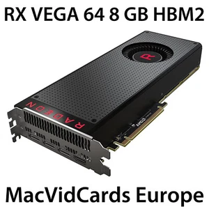 MacVidCards AMD Radeon RX Vega 64 8 GB HBM2 for Apple Mac Pro with BOOT SCREEN - Picture 1 of 1