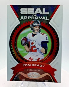 2021 Panini Certified - Seal of Approval #SA-11 Tom Brady - Bild 1 von 2