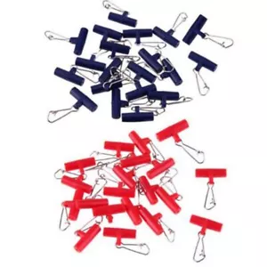 50PCS Zip Sliders For Running Ledger Sea Fishing Sliding Ledger Boom - Picture 1 of 5
