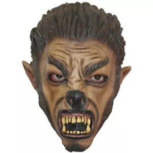Ghoulish Productions Wolf Jr. Latex Face Mask Horror Halloween Cosplay - Picture 1 of 1