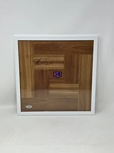 KJ K.J. ADAMS JR SIGNED AUTOGRAPH FRAMED FLOORBOARD KANSAS JAYHAWKS PSA/DNA COA - Picture 1 of 4