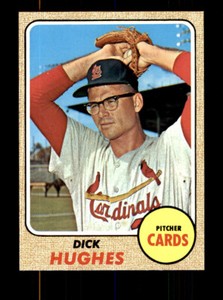 1968 Topps #253 Dick Hughes MINT