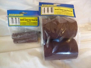 12 MANICOTTI LEVIGATRICE MANDRINO A TAMBURO 4-1/2"" 80/120 GRANA EAZYPOWER 1/2"" A 3" - Foto 1 di 6