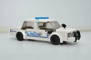 Police Car Key West Custom Interceptor Model compatible Built with LEGO® Bricks - Picture 1 of 2