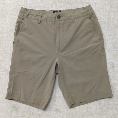 Pantalones Cortos Faherty Para Hombres 28 Todo el Día Chino Elastizados Cordón Beige Golf Playa Senderismo Foto 1 de 4