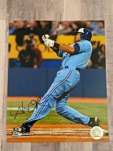 Alex Rios Signed 8x10 Photo File COA Toronto Blue Jays Royals White Sox A - Picture 1 of 1