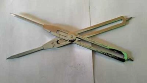 9" Proportional Divider Engineer Solid Navigational Compass Drafting with nikil - Picture 1 of 6