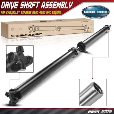 Rear Driveshaft Prop Shaft Assembly for Chevrolet Express 3500 4500 GMC Savana - Image 1 of 4