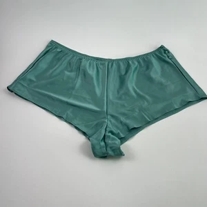 Victoria's Secret Satin Elastic Waist Sleep Short Green Size XL NWT - Picture 1 of 8