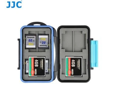 Water-resistant Memory Card Case Storage Holder fit 4x CF +8x SD SDHC SDXC Cards - Image 1 of 4