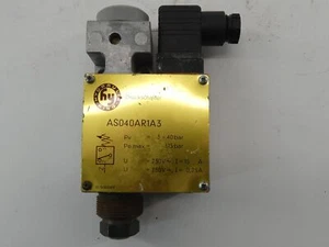 Hydraulik Ring AS040AR1A3 Pressure Switch No Key 3-40 Bar 315 Bar 250V - Picture 1 of 13