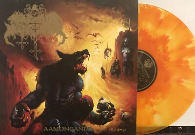 Satanic Warmaster - Aamongandr LP 2023 Werewolf Records – EVIL-088 [Orange] *FI - Image 1 of 4