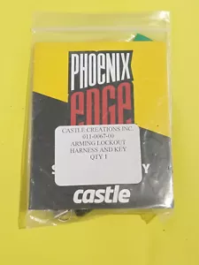 Castle Creations Arming Lockout Harness and Key for RC Model Helicopters - Picture 1 of 2