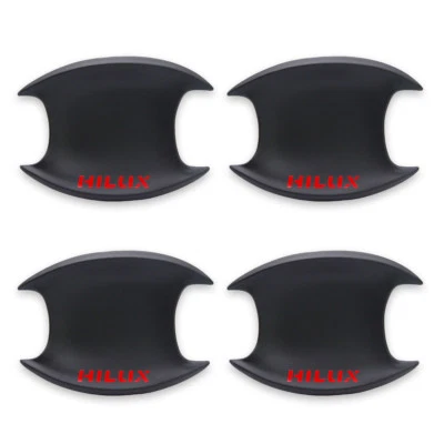 Hilux Bowl Insert Handle Hand Cover Black Fits Toyota Hilux Revo Rocco 2015 2018 - image 1 of 4