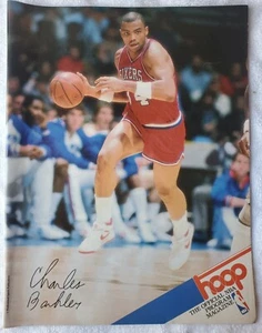 Vintage NBA Basketball Sports Magazine Hoop Program 1987 King Charles Barkley  - Picture 1 of 5