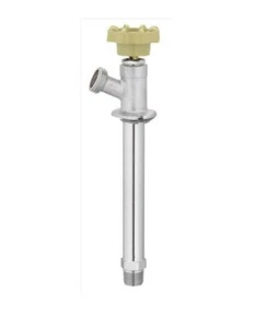 Homewerks Brass 1/2 MIP X 3/4 MHT -12 Inch Long Frost Proof Sillcock Valve - Picture 1 of 4