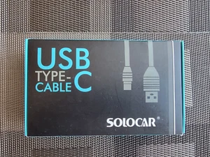 USB Type C Cable, Solocar USB C Cable 2 Pack(6.6ft) Fast Charging Cord for Samsu - Picture 1 of 6
